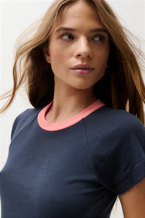 Ryn Baby Tee - Navy