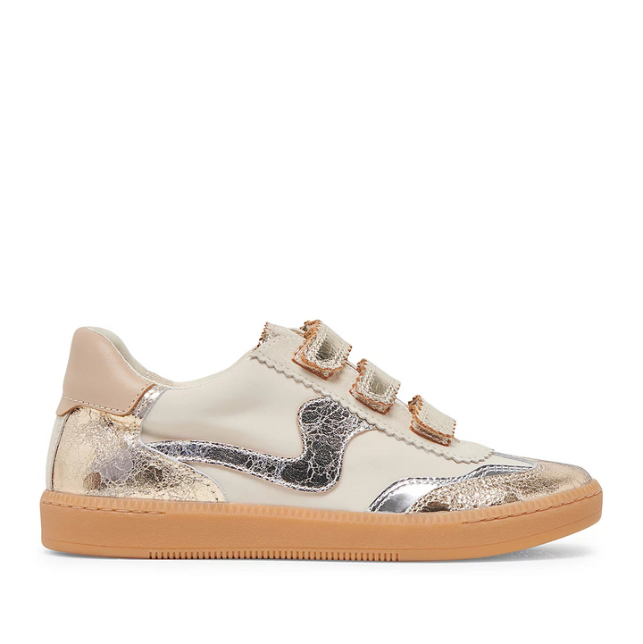 Notice Velcro Sneaker Silver/Gold