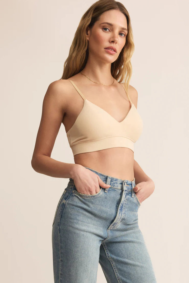 Kendra So Smooth Bralette - Natural Tan