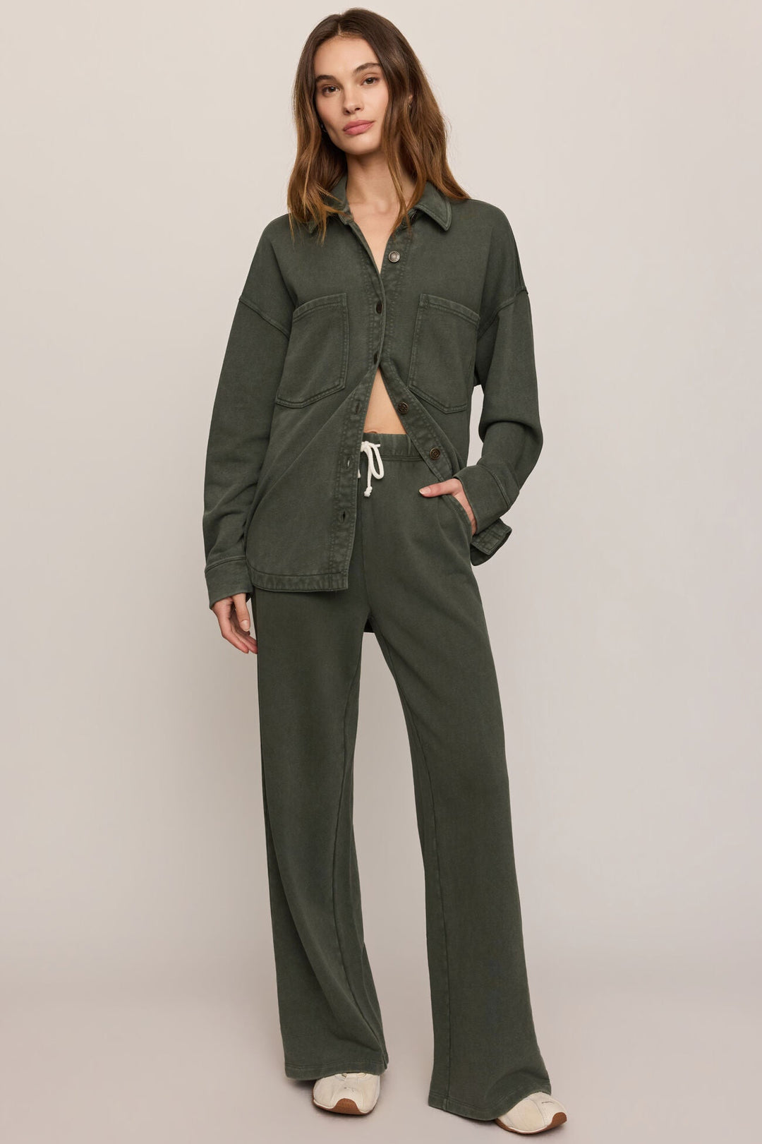 All Day Knit Jacket - Classic Olive