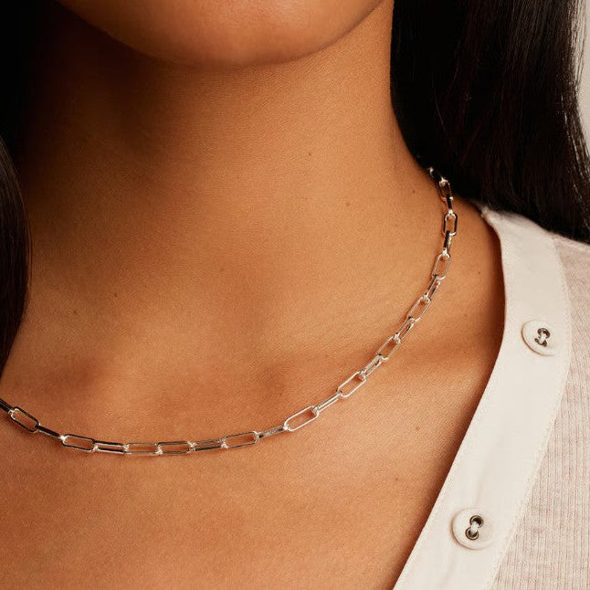 Parker Necklace - Silver