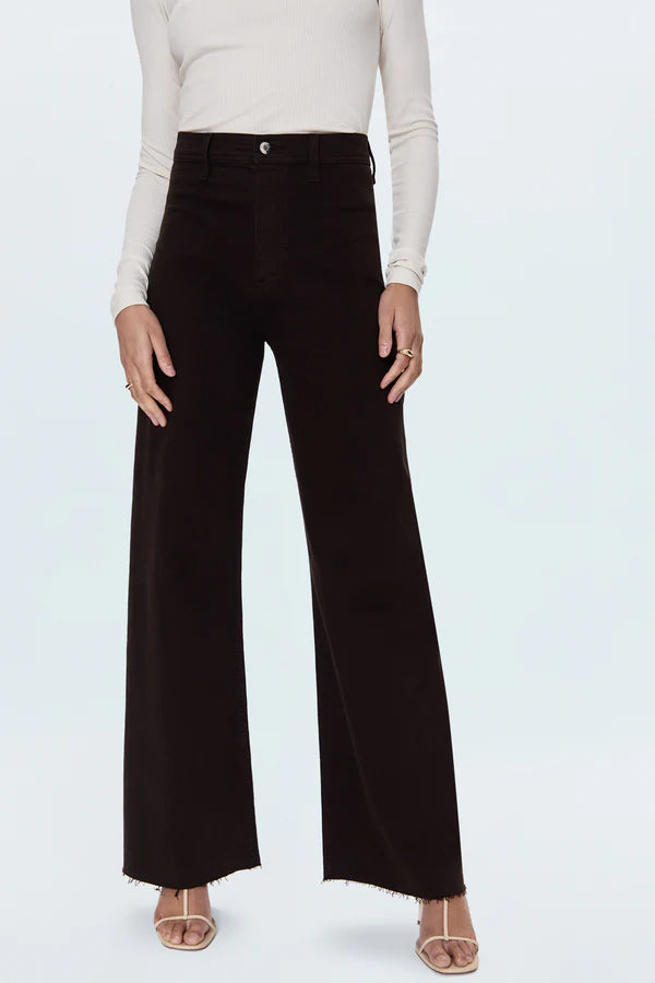 Penny High Rise Wide Leg - Mocha