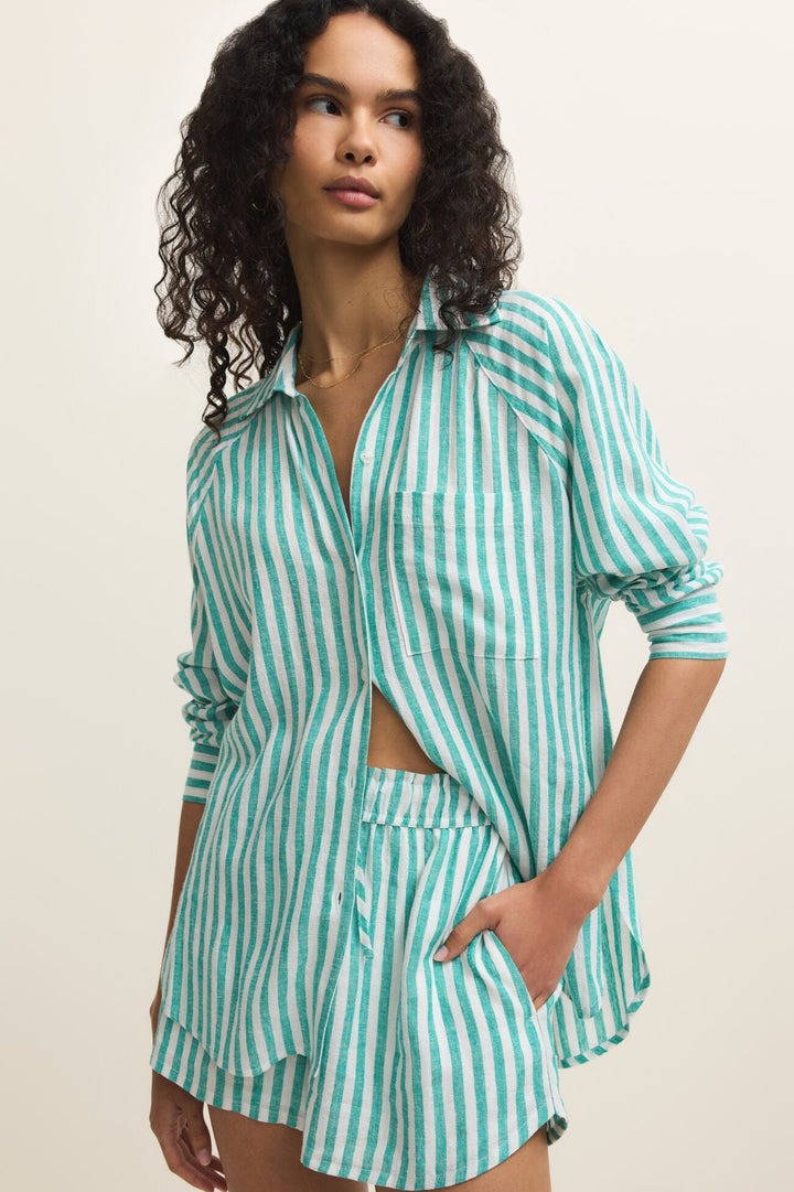 The Perfect Linen Top - La Palma