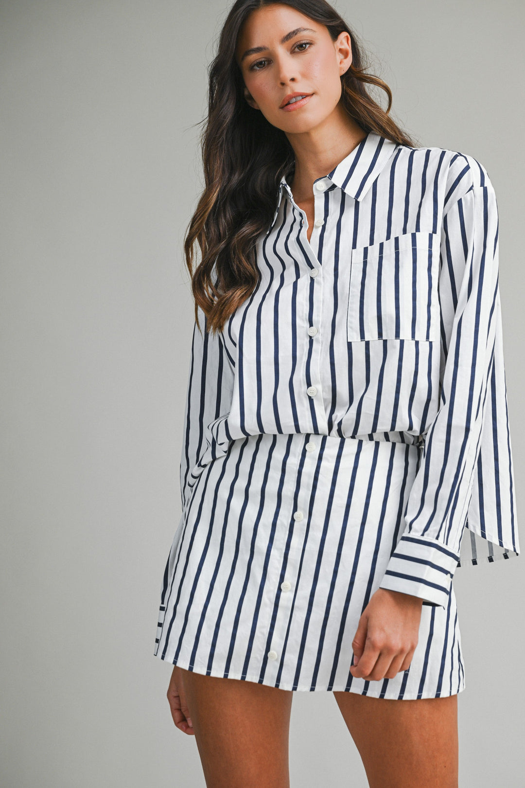 Hampton Pinstripe Set
