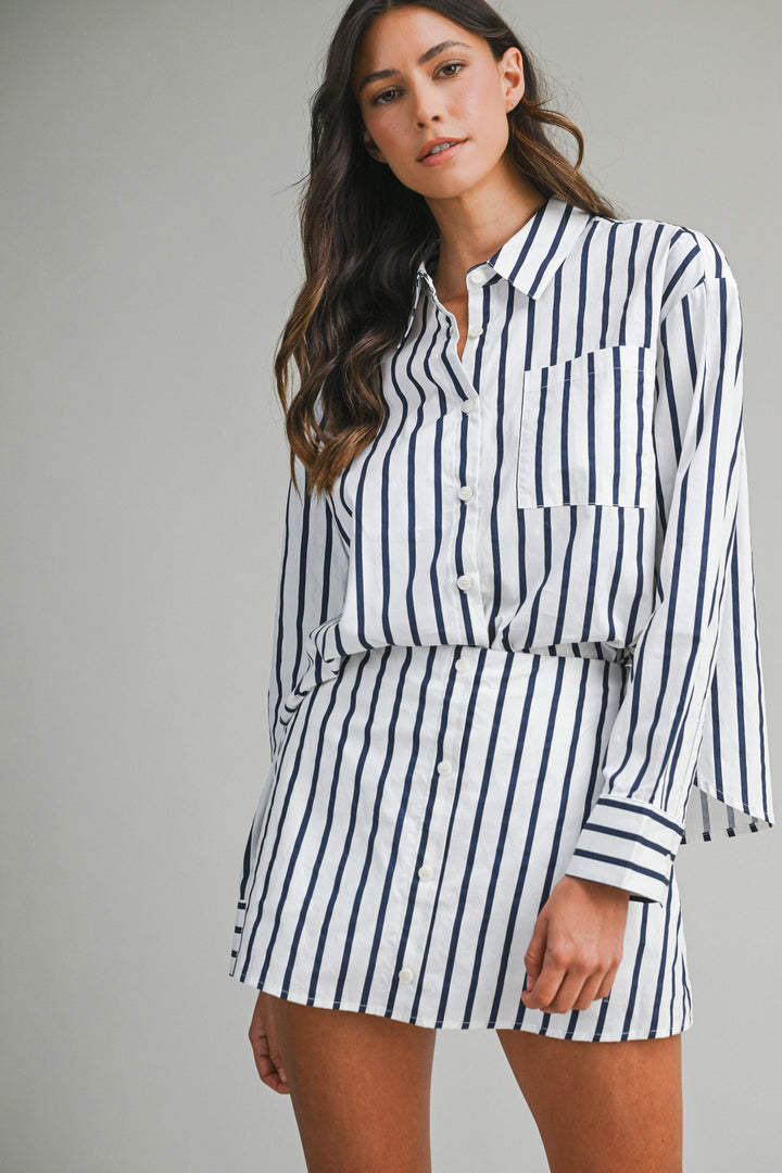 Hampton Pinstripe Set
