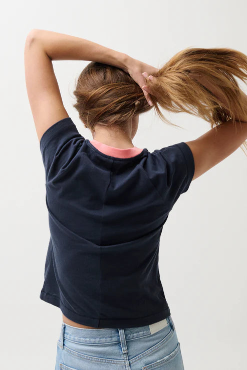 Ryn Baby Tee - Navy