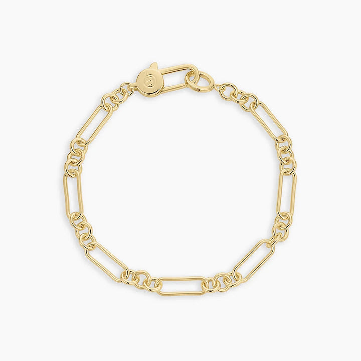 Reed Link Bracelet - Gold