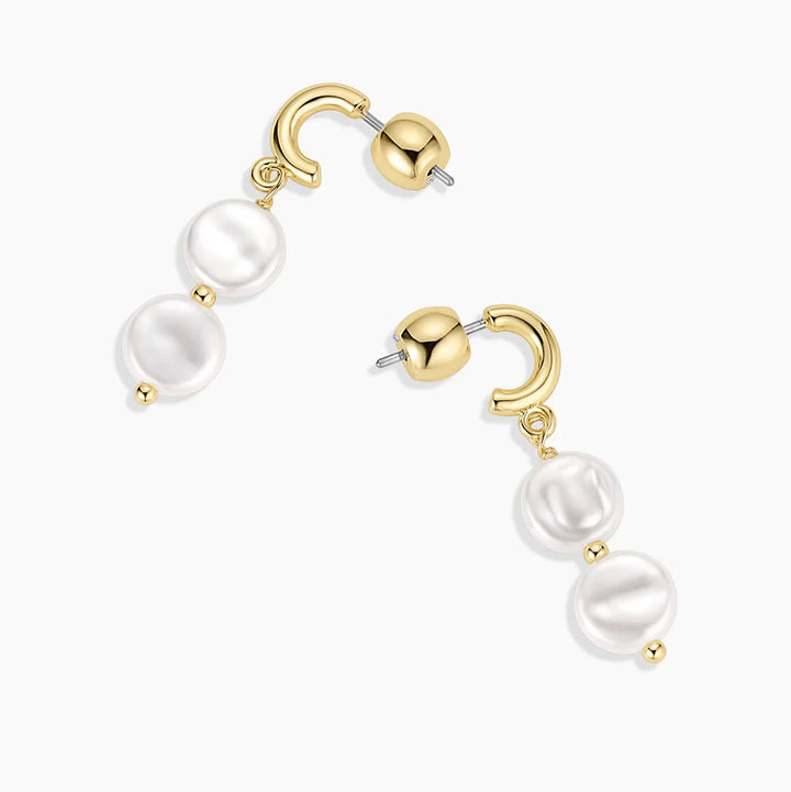 Reese Pearl Drop Huggies