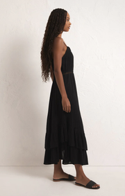 Rose Maxi Dress - Black