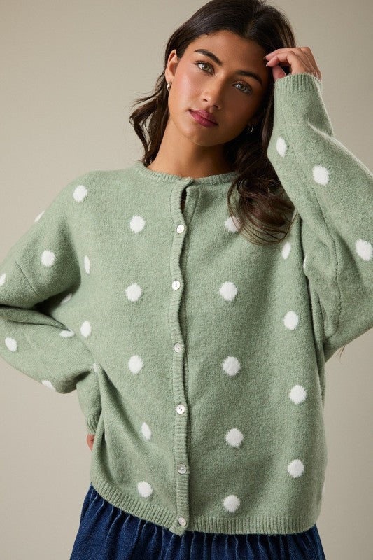 Lila Cardigan - Sage