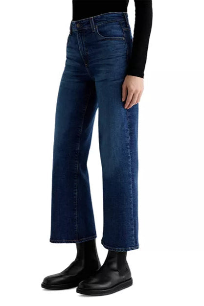 Saige Wide Leg Crop - Veiled