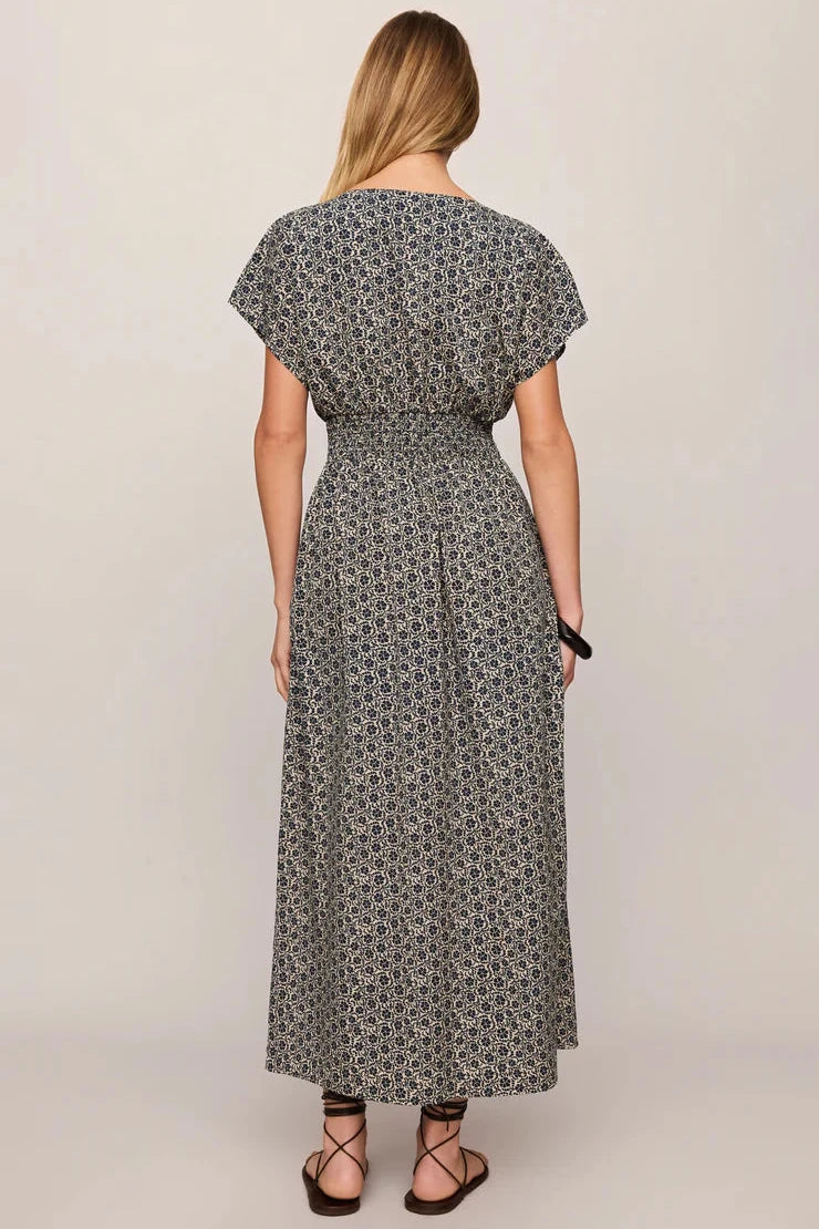 Sanna Iris floral midi dress - Z Supply