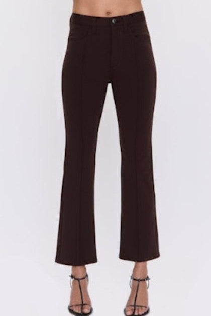 Saskia High Rise Ankle Boot - Mocha