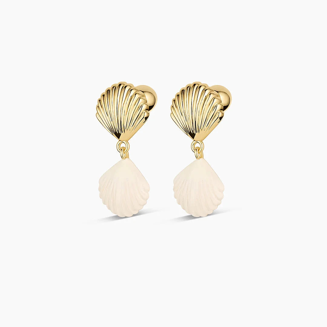 Scallop Earrings