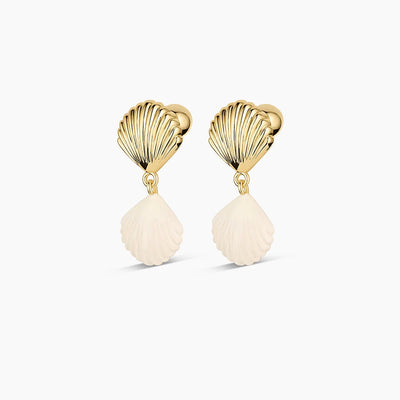 Scallop Earrings
