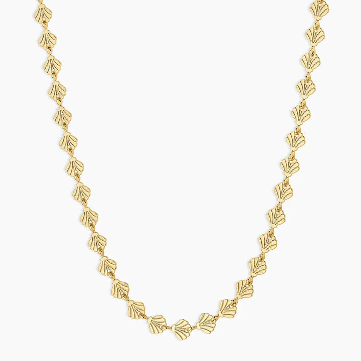 Scallop Necklace - Gold