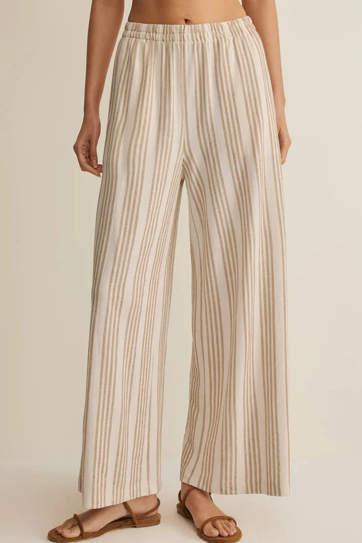 Scout Knit Striped Pant - Cloud