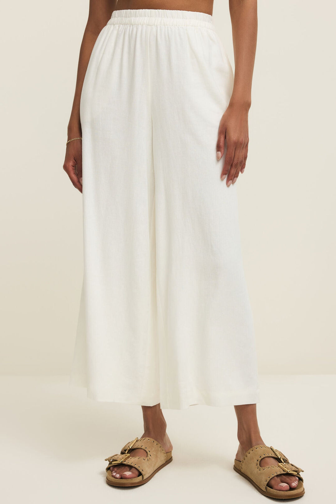 Scout Linen Pant - White