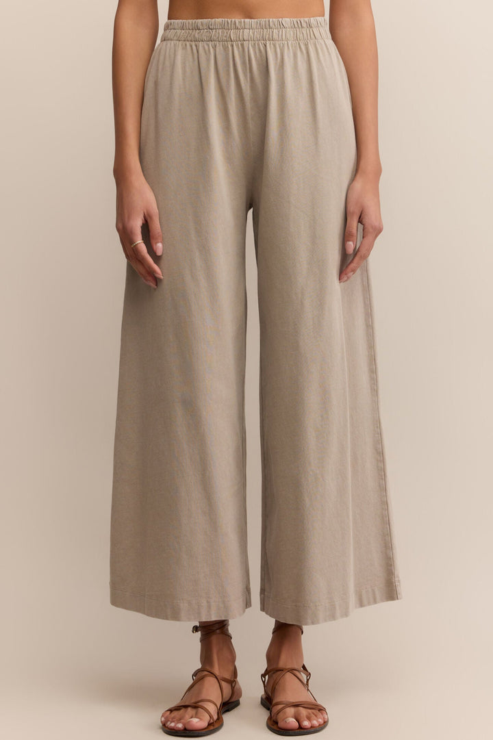 Scout Jersey Flare Pants - Retreat