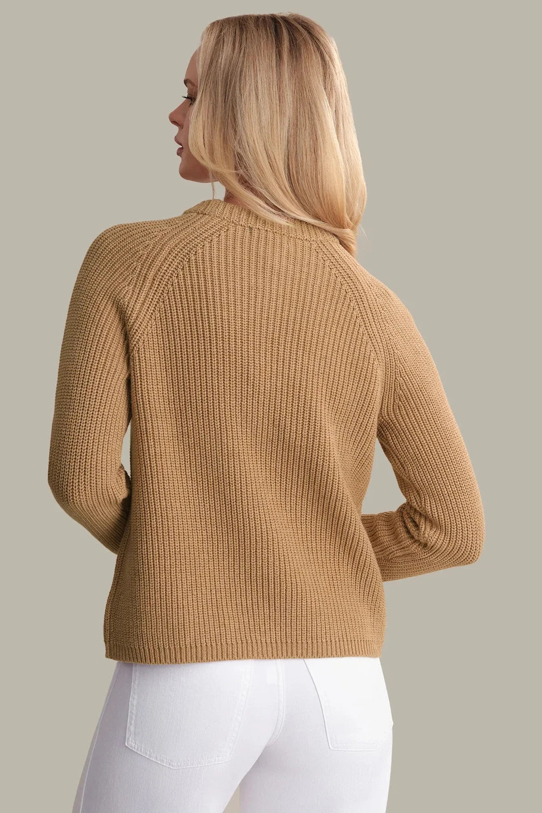 Jane Pullover - Camel Heather
