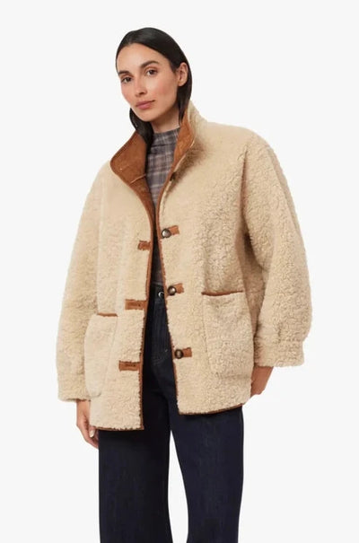 Shearling Coat - Natural