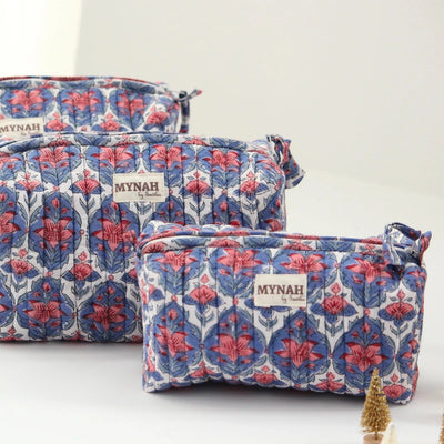 Nantucket Floral Print Organizer Bag - Small