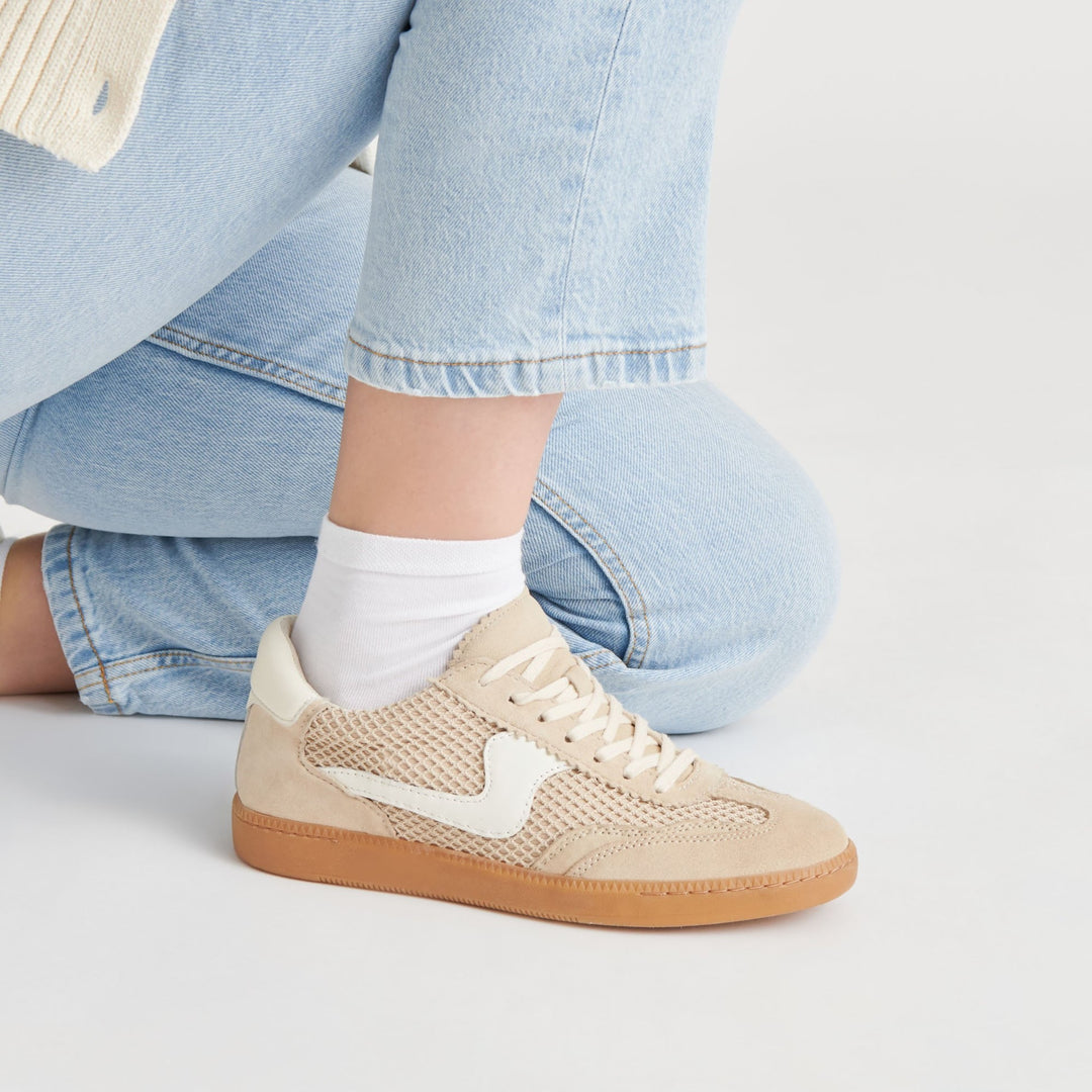 Lyra Mesh Sneakers - Sesame
