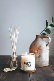 Farm & Sea Small Candle - Mother of Pearl