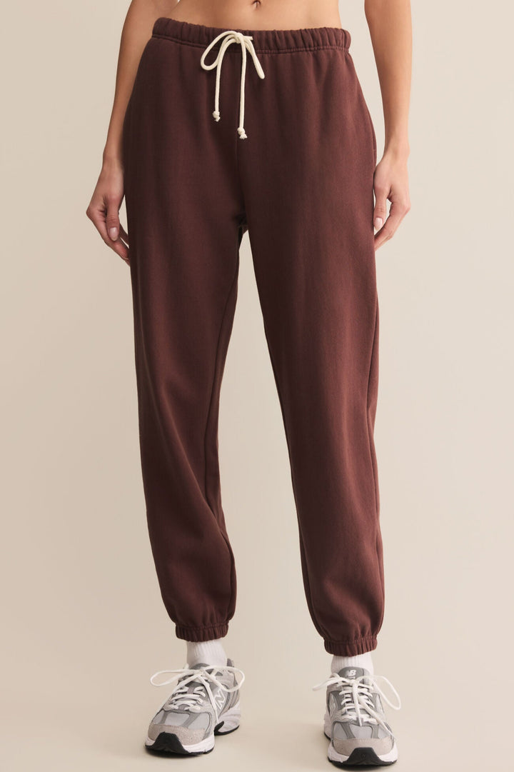 Classic Boyfriend Jogger- Sandalwood