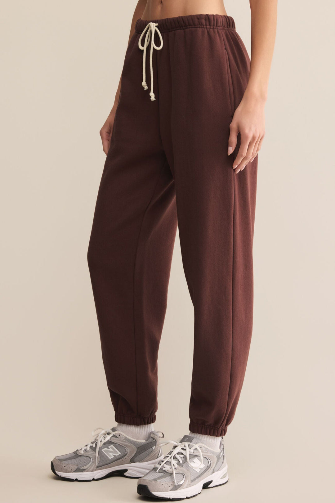 Classic Boyfriend Jogger- Sandalwood