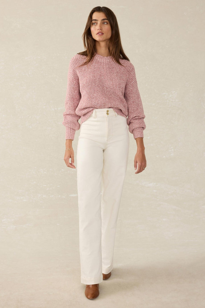 Stretch Terry Harbor Pant - Egret