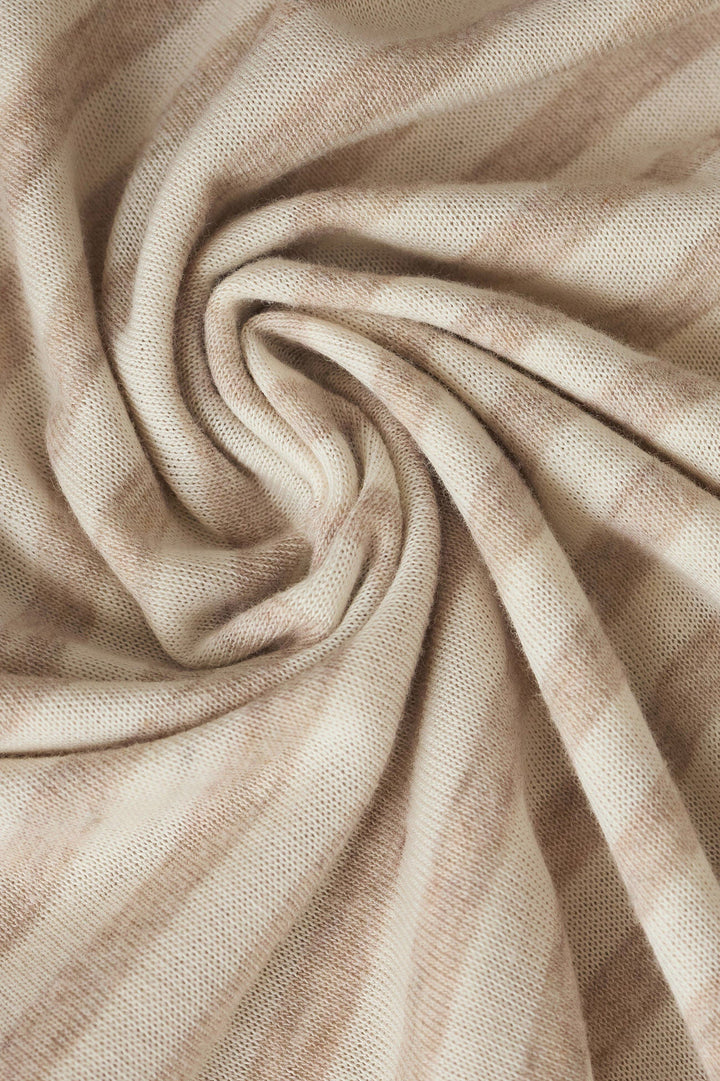 Tourist Striped Tee - Natural Heather