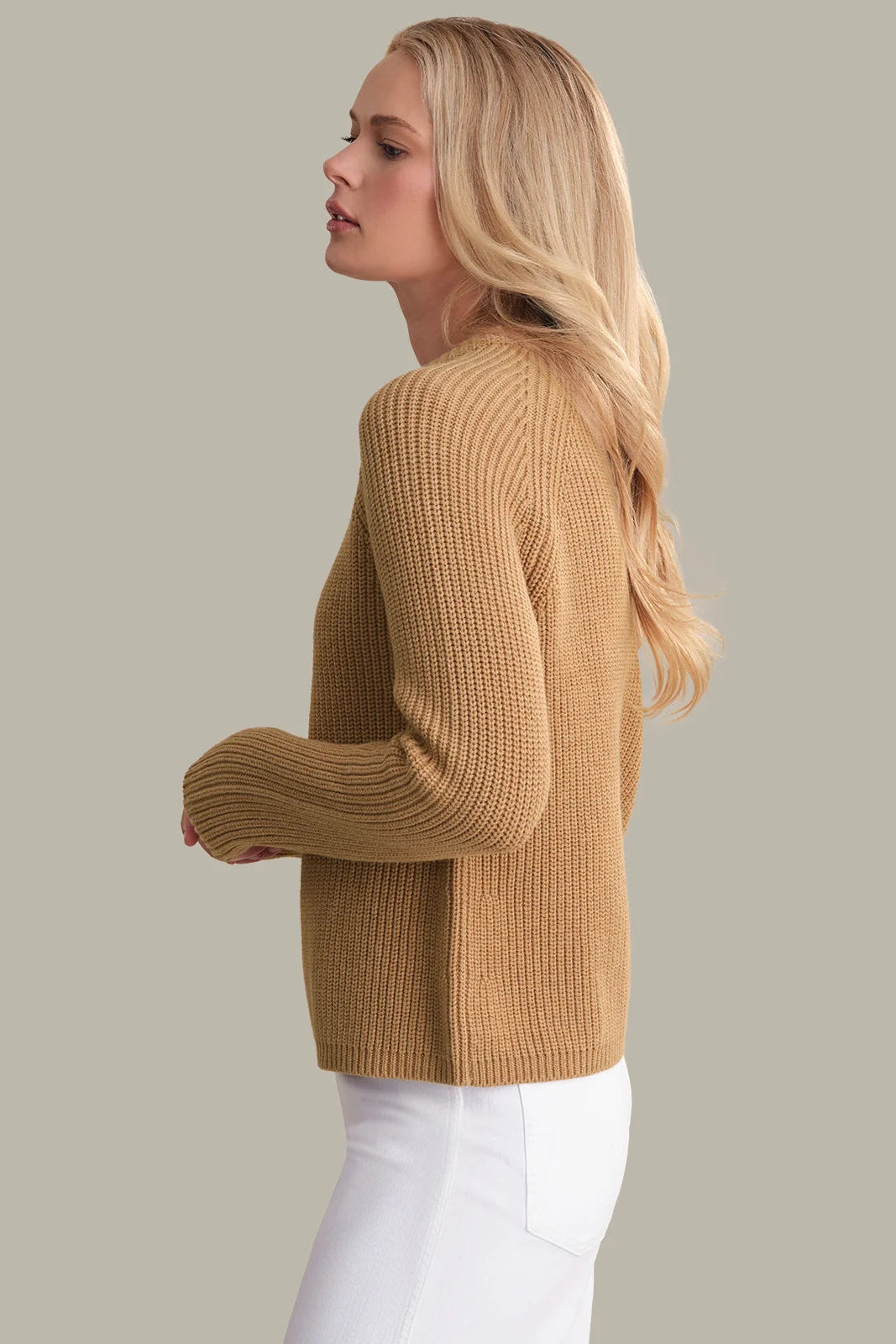 Jane Pullover - Camel Heather