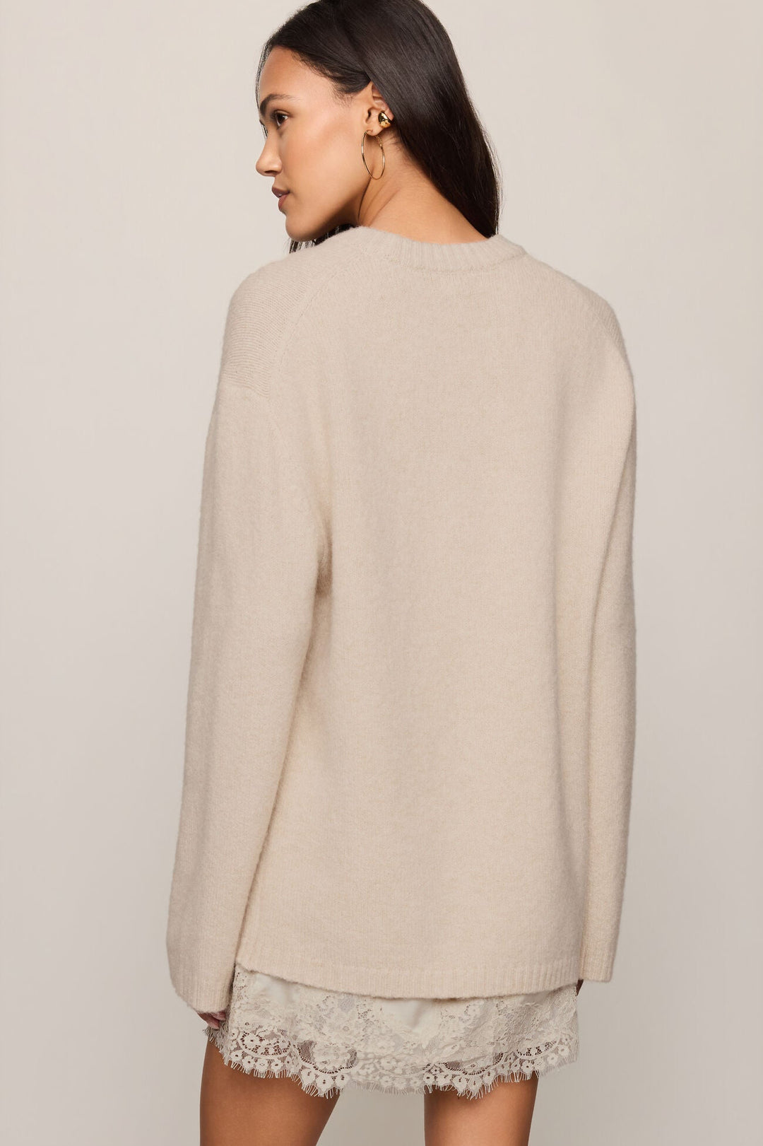 Chill Mode Sweater - Frosted Pearl