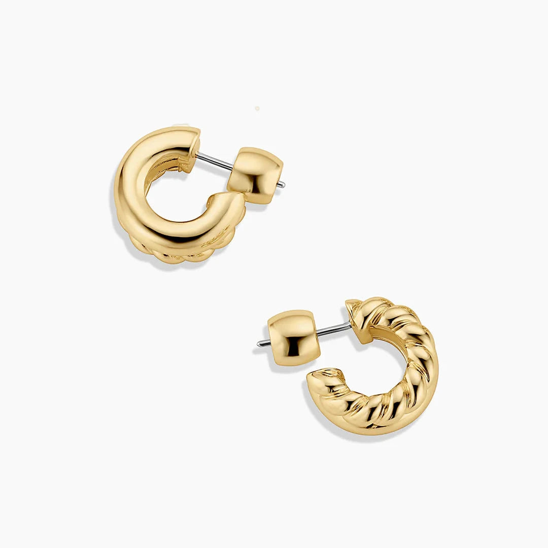 Crew Stacked Huggies - Gold