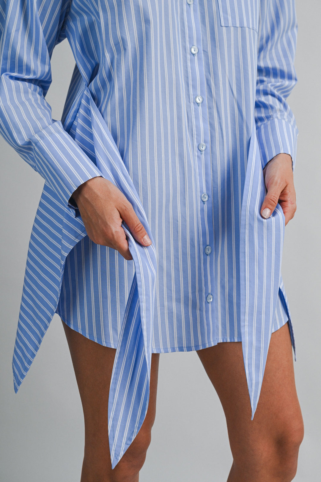 The Harbor Stripe Mini Dress