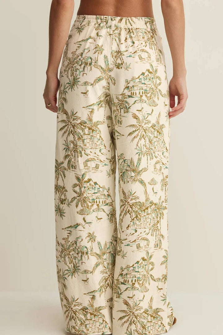 Overlook Tiki Tide Pant - Island Coconut