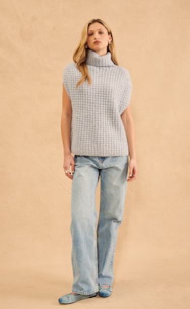 Neville Sweater - Chambray