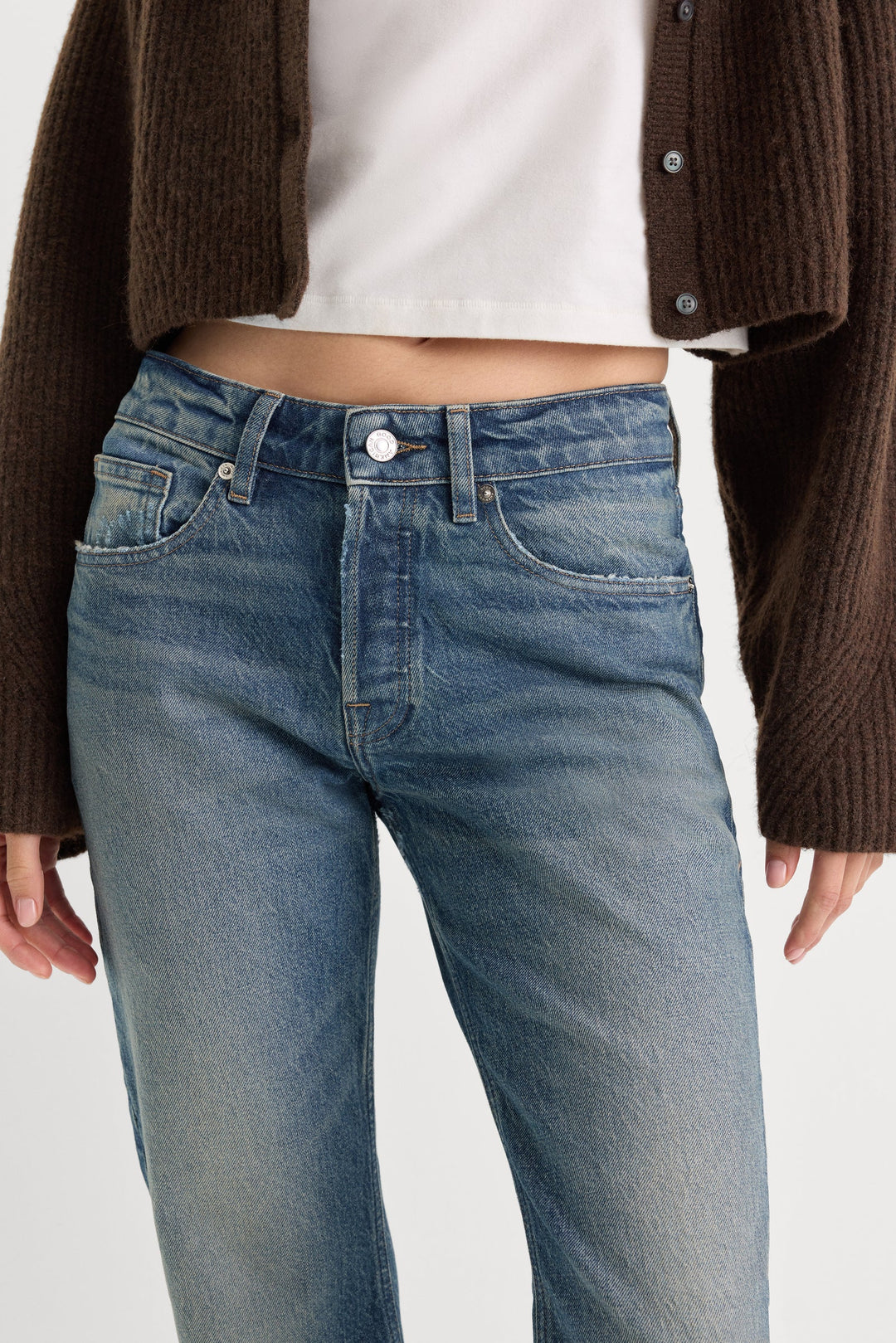 Vintage Straight Ankle - Indigo 1282
