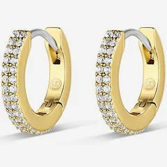 Wilder Shimmer Bar Huggies - Gold