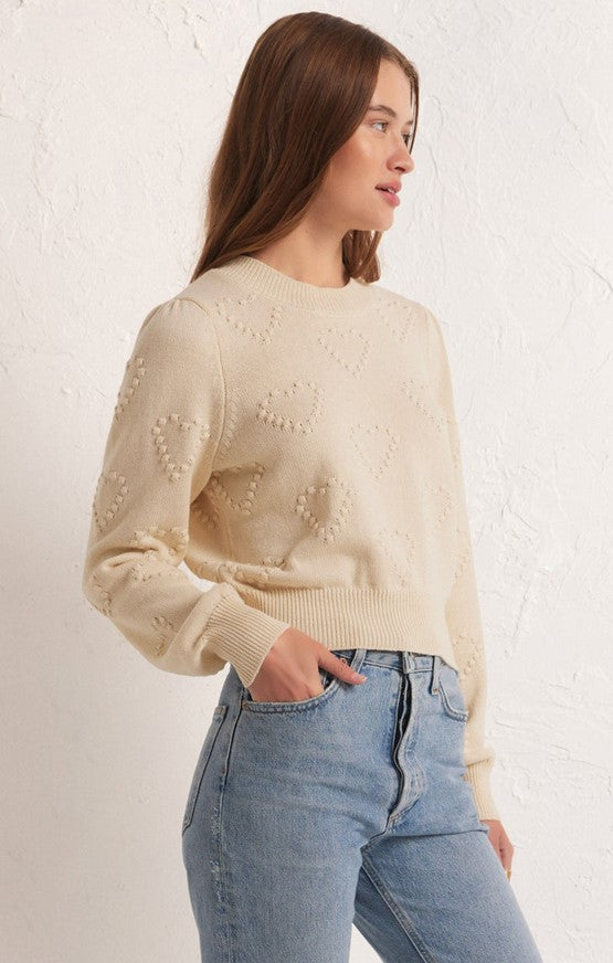 All You Need is Love Sweater - Sandstone