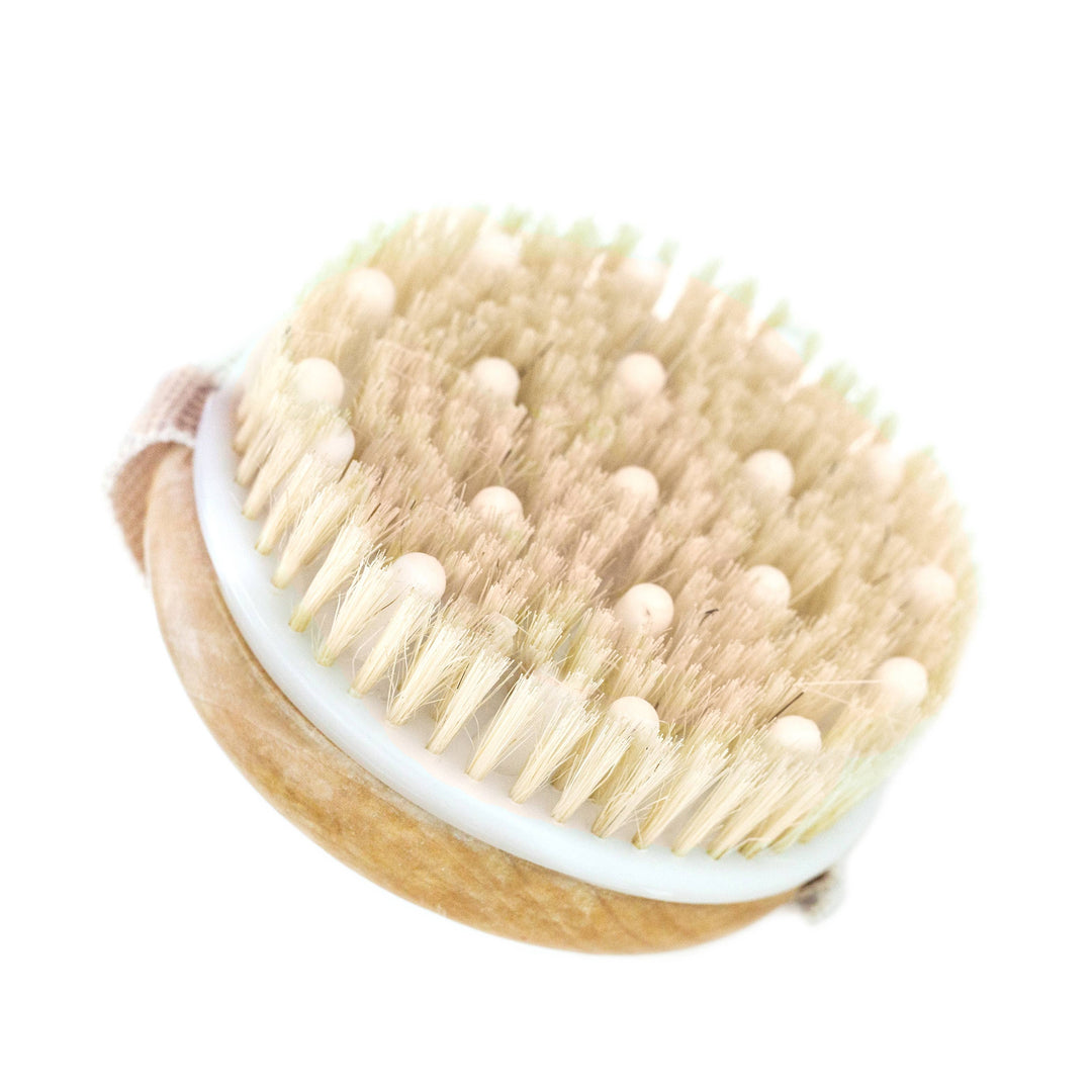 Dry Brushing Body Brush With Cellulite Massager