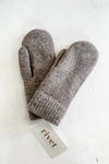 Cozy Lined Mittens  - Taupe