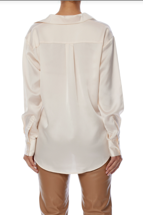 Smith Button Up Blouse - Ivory