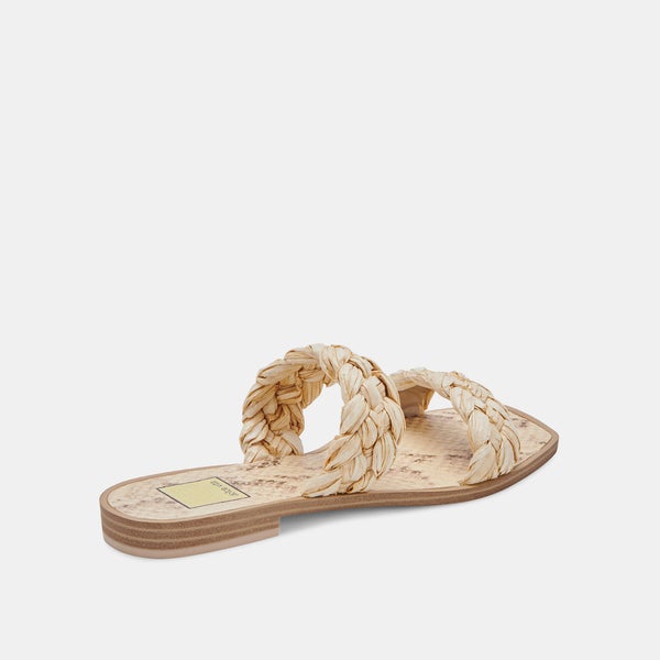 Indy Raffia Sandal