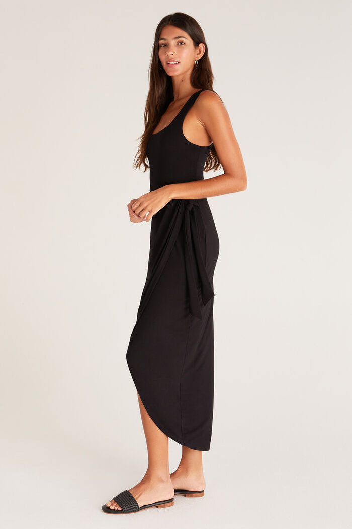 Dreamland Sarong Dress - Black