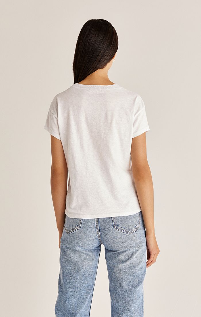 Modern Slub Tee - White