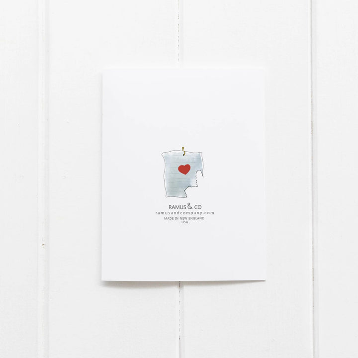 Love Note Whale Card