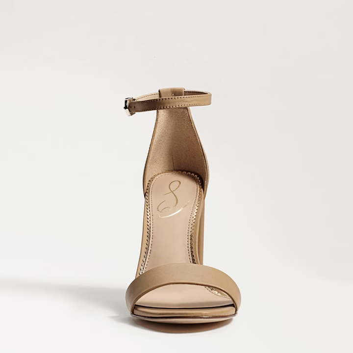 Yaro Block Heel Sandal- Soft Beige